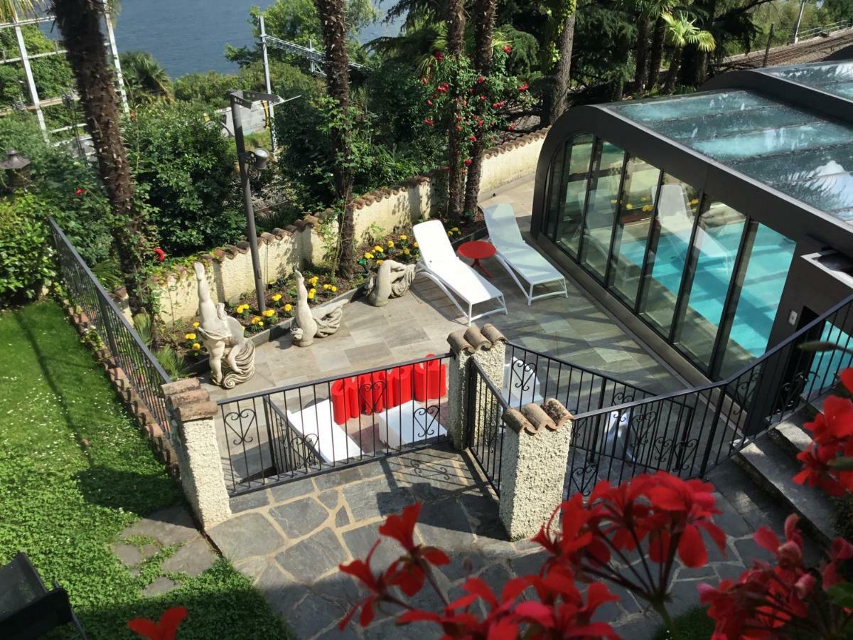 Mon Amour Appartamento In Villa Vista Lago A Lugano-Мелиде Экстерьер фото